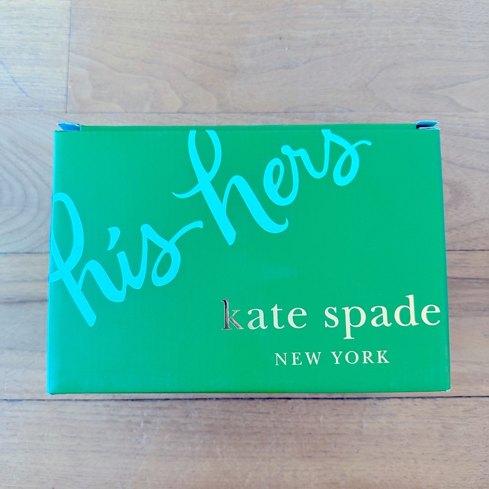 Kate Spade Lenox “Two of a Kind” Stemless Wine Glasses (set of 2)
